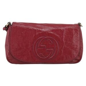 Gucci Chain Soho Shoulder Bag Pink